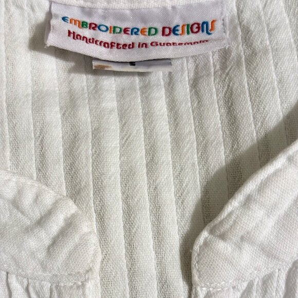 Embroidered White Tunic top - Picture 7 of 7